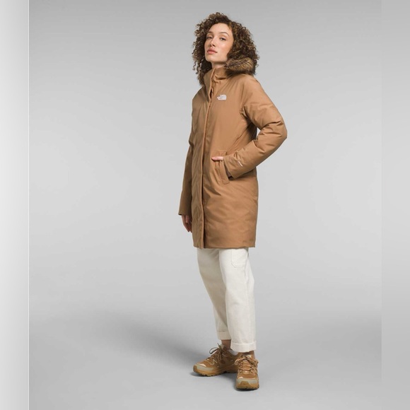 NWT~The North Face Women's Arctic Hooded Faux-Fur-Trim Parka SZ M PRICE IS FIRM - Picture 1 of 7